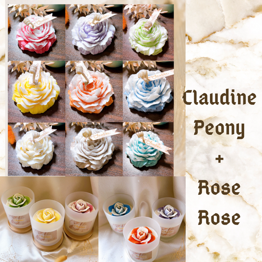 Rose Rose+ Claudine's Peony