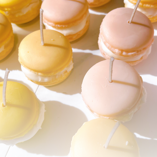 Macaron candle (Plain)